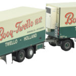 SCANIA Serie 3 6x2 combiné porteur et remorque frigo