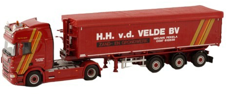 WSI01-4003 SCANIA R Highline 4x2 avec remorque de vrac basculante 3 essieux – Image 1
