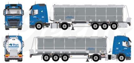 VOLVO FH5 Globetrotter 4x2 avec citerne 3 essieux – Image 5