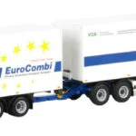 MAN TGX XXL 6x2 combiné porteur et remorque tolée