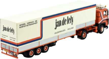 SCANIA 141 4x2 avec remorque bachée 3 essieux – Image 3