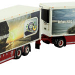 SCANIA R4 Topline 6x2 combiné porteur et remorque frigo