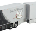 SCANIA S Highline 6x2 combiné porteur avec remorque tolée