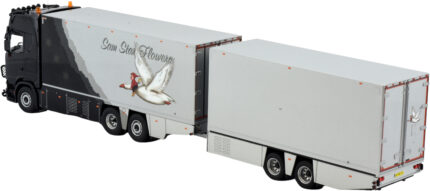 SCANIA S Highline 6x2 combiné porteur avec remorque tolée – Image 3