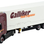 IVECO S-Way 4x2 avec remorque frigo 3 essieux