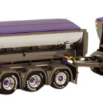 SCANIA R Highline 8x4 combiné container à asphalts