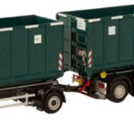 SCANIA R Normal 6x2 combiné porteur et remorque amplirol avec 2 containers
