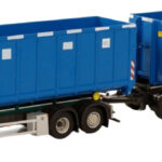 VOLVO FH5 Globetrotter 6x2 combiné porteur et remorque amplirol avec 2 containers