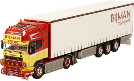 SCANIA R4 Topline 4x2 avec remorque bachée 3 essieux – Image 3