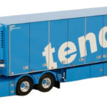 VOLVO FH5 Sleepcab 6x4 avec remorque frigo 3 essieux