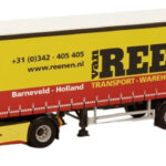 DAF XG 4x2 avec remorque bachée 3 essieux