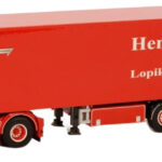 SDAF XF Spuer Space Cab 4x2 avec remorque frigo 3 essieux