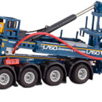 MERCEDES Arocs MP4 SLT BigSpace 8x4 avec remorque porte-engins 4+7 essieux
