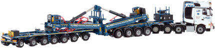 MERCEDES Arocs MP4 SLT BigSpace 8x4 avec remorque porte-engins 4+7 essieux – Image 3