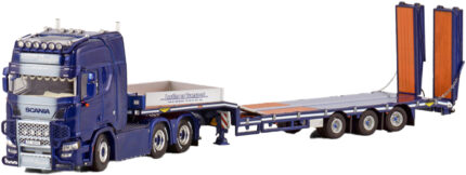 SCANIA R Highline 6x2 avec remorque porte-engins 3 essieux – Image 4