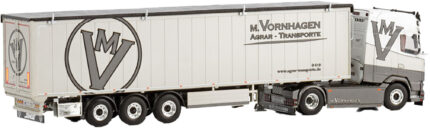 DAF XG+ 4x2 avec remorque bachée 3 essieux – Image 3