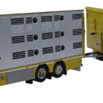 SCANIA S Highline 6x2 combiné porteur et remorque bétaillère
