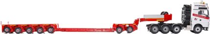 MAN TGX XXL 8x4 avec remorque porte-engins FAYMONVILLE 5+3 essieux – Image 3