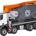 MERDES Arocs 8x4 avec malaxeur et pompe à béton CIFA MK28L