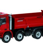 MB Actros 8x4 benne MEILLER, Rouge
