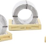 Bobine d'acier sur caisse, 3 pièces