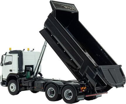 VOLVO FMX 6X4 benne, blanc et noir – Image 3