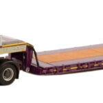 DAF XF Super Space Cab 8x4 avec remorque porte-engins NOOTEBBOM 5 essieux