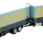 SCANIA 112 6x2 combiné porteur et remorque tolée