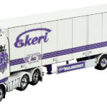 SCANIA R Topline 6x2 avec remorque tolée 3 essieux