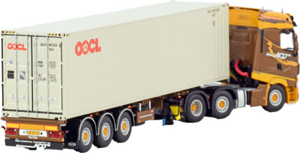 RENAULT T High Evo 4x2 avec remorque porte-containers et container 40 pieds – Image 4