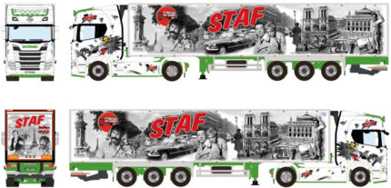 SCANIA S Highline 4x2 avec remorque frigo 3 essieux – Image 4