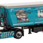MAN TGX XXL 4x2 avec benne basculante 3 essieux