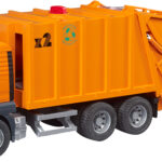 Camion poubelle MAN avec 2 poubelles