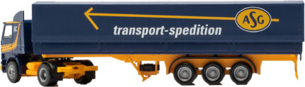 SCANIA 142 4x2 avec remorque bachée 3 essieux – Image 4
