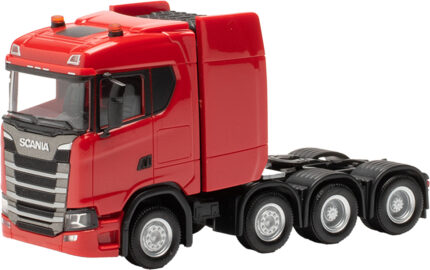 SCANIA S Highline 8x4, rouge