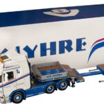 SCANIA S Highline 6x4 avec remorque porte-engins à rampes 4 essieux
