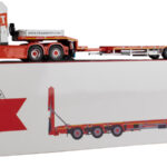 SCANIA R Topline 6x2 avec remorque porte-engins à rampes 3 essieux