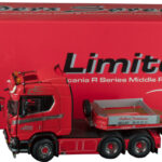 SCANIA R Topline 6x4 avec remorque porte-engins à rampes 4 essieux