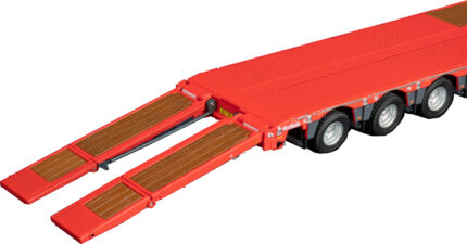 SCANIA R Topline 6x4 avec remorque porte-engins à rampes 4 essieux – Image 4