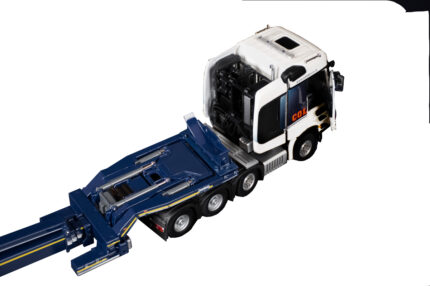 MERCEDES Arocs SLT 8x4 avec remorque transport de pale d'éolienne – Image 4