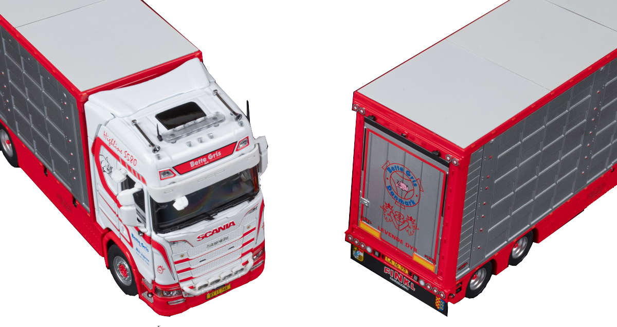 IMC MODELS - Camion solo du transporteur SARENS - MACK cruise Liner 6x4