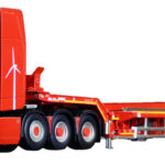 SCANIA S Highline 8x4 avec remorque plateau extensible 3 essieux NOOTEBOOM