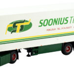 SCANIA 141 4x2 avec remorque frigo 3 essieux