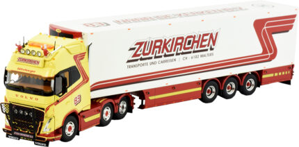 VOLVO FH Globetrotter 6x2 avec remorque frigo 3 essieux