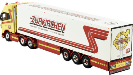 VOLVO FH Globetrotter 6x2 avec remorque frigo 3 essieux – Image 4