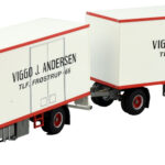 VOLVO F88 4X2 ombiné porteur et remorque tolée
