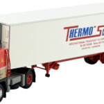 SCANIA 141 4x2 avec remorque frigo 2 essieux