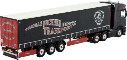 SCANIA S770 Highline CS20H 6x2 avec remorque bachée 3 essieux – Image 3