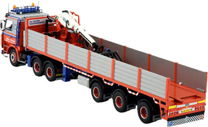SCANIA 143 6x2 avec remorque à pierres 3 essieux – Image 3