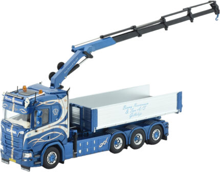SCANIA R Highline 8x4 benne avec grue – Image 5